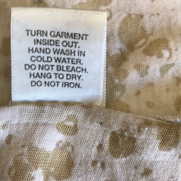 Dressbarn round neck top with front bling - Picture 7 of 7